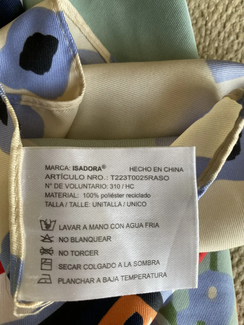Pañuelo Isadora - imagen 1