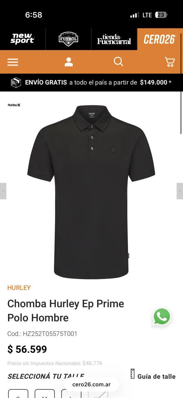 Remera Hurley - imagen 3