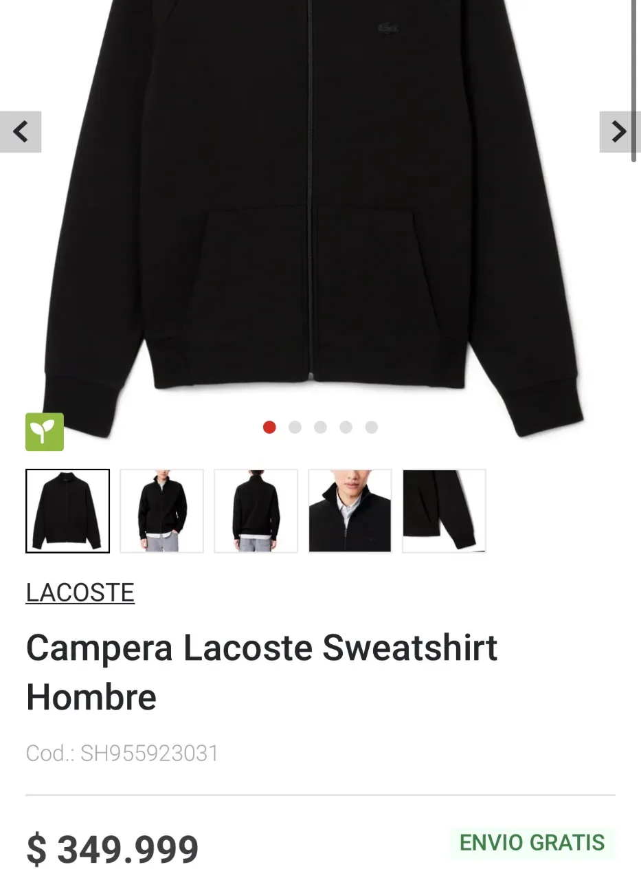 Campera Lacoste - imagen 5