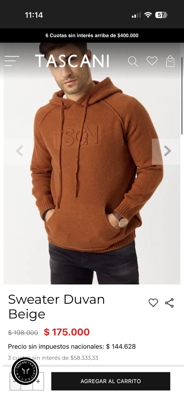 Sweater Tascani - imagen 2
