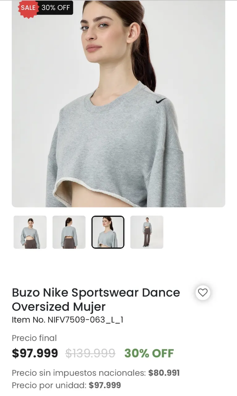 Buzo Nike - imagen 4