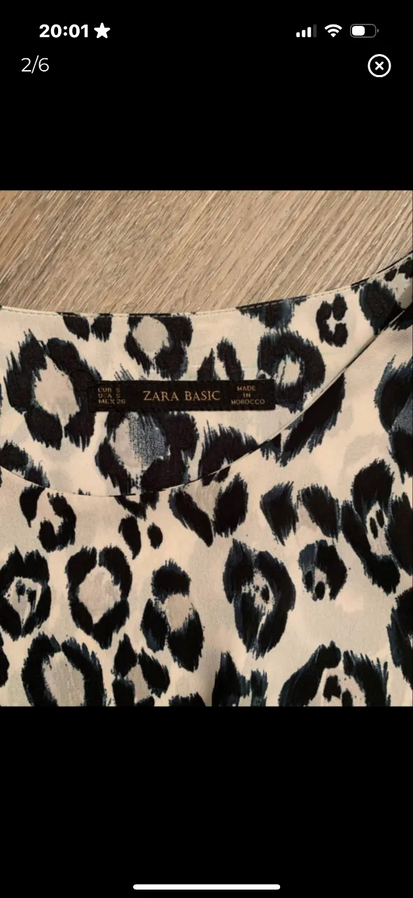 Blusa Zara miniatura 5