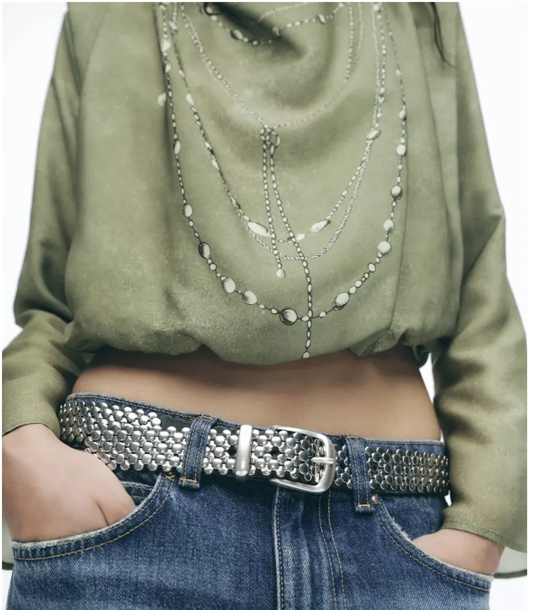 Blusa Zara Woman - imagen 2