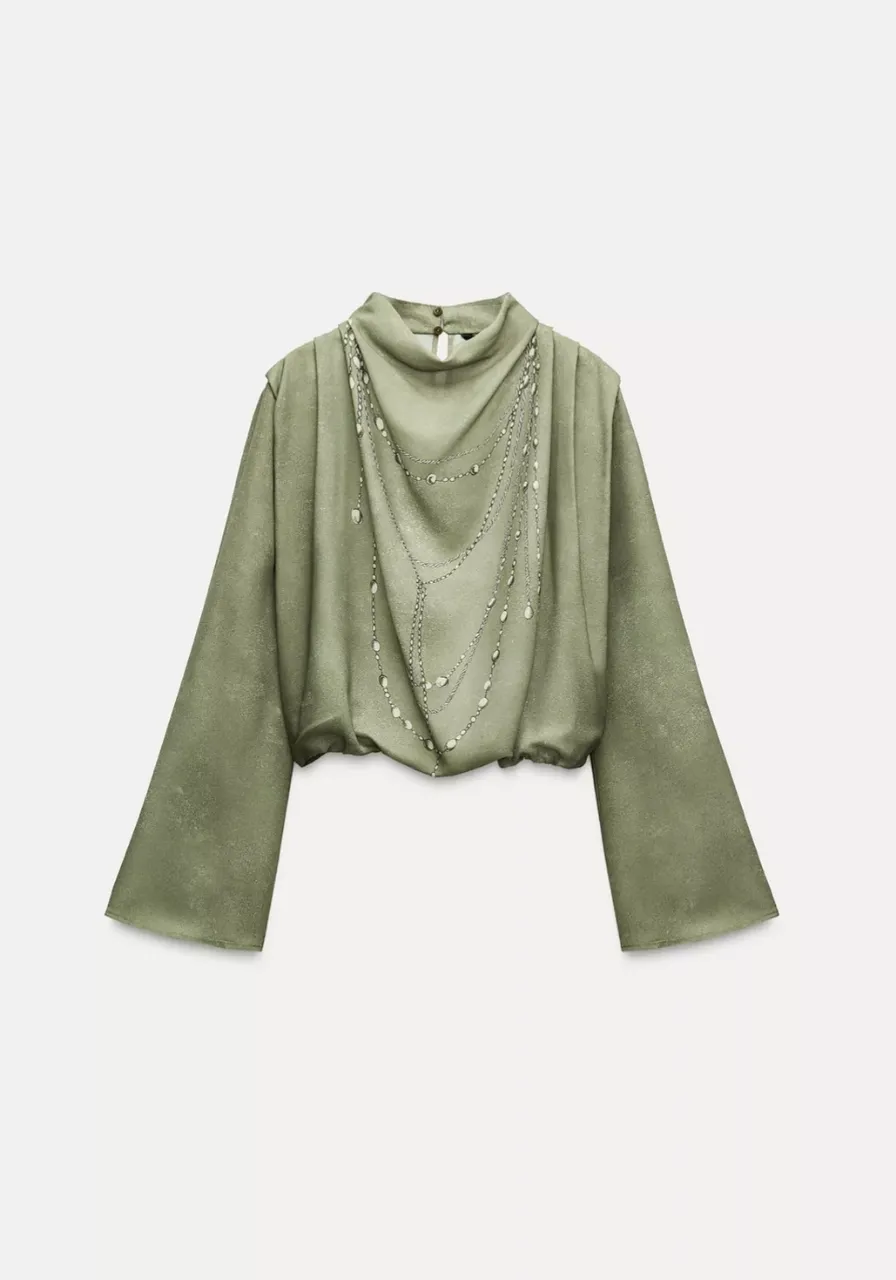 Blusa Zara Woman - imagen 4