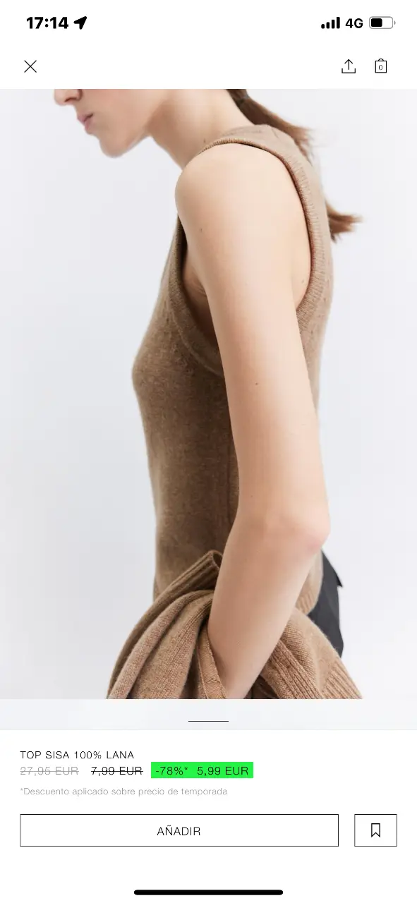Chaleco Zara - imagen 2