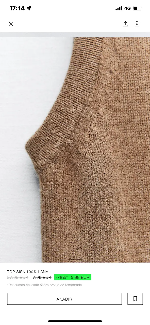 Chaleco Zara - imagen 5