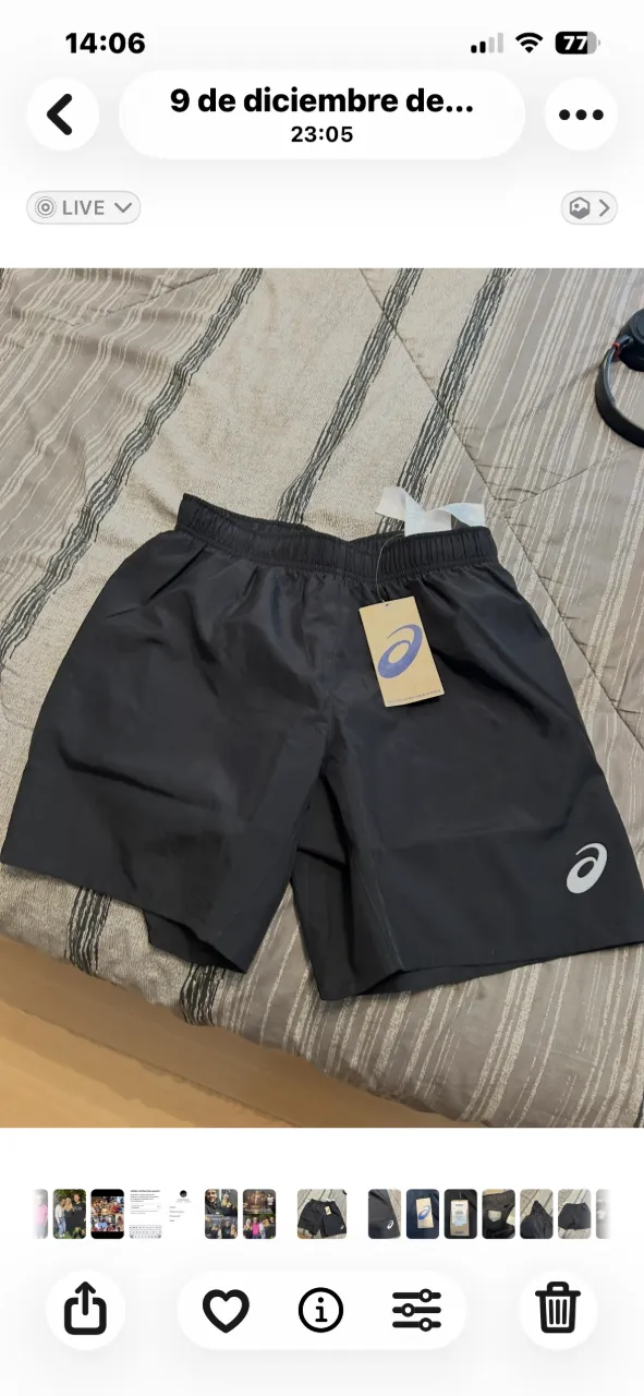 Short Asics - imagen 1