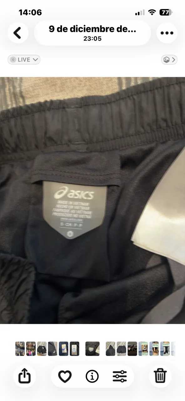Short Asics - imagen 3
