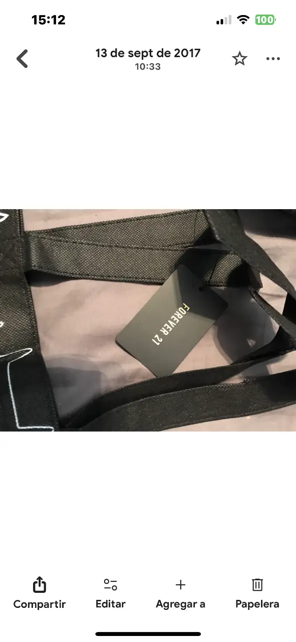 Tote bag Forever 21 - imagen 3
