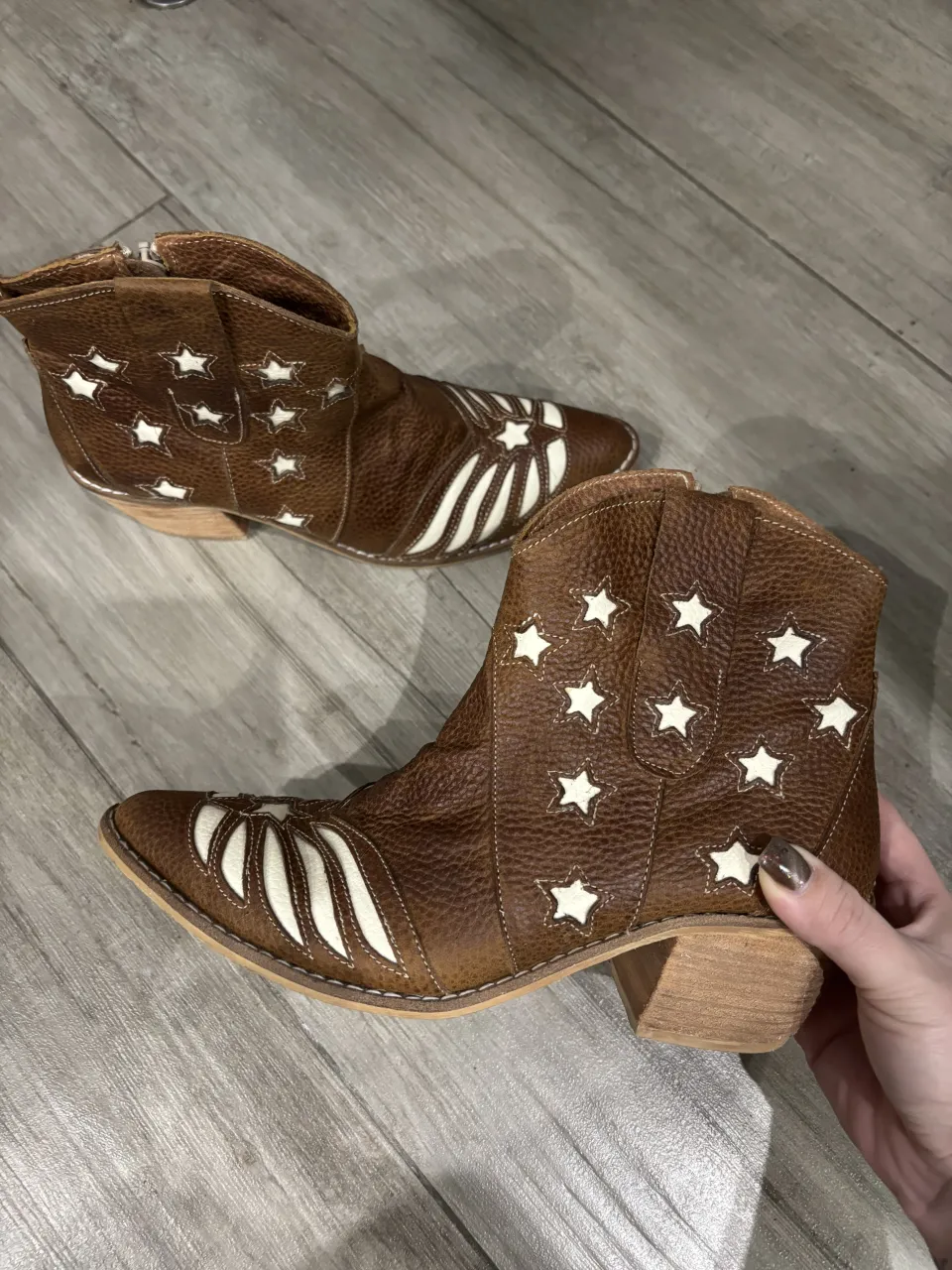 Botas Sin marca cuero italiano - imagen 1