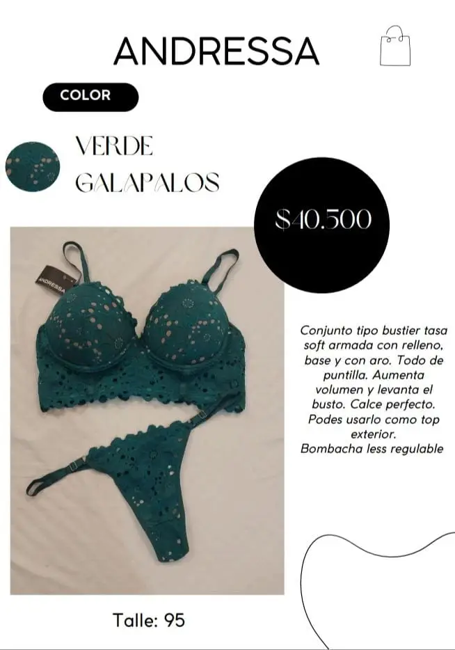 Conjunto ANDRESSA - imagen 1
