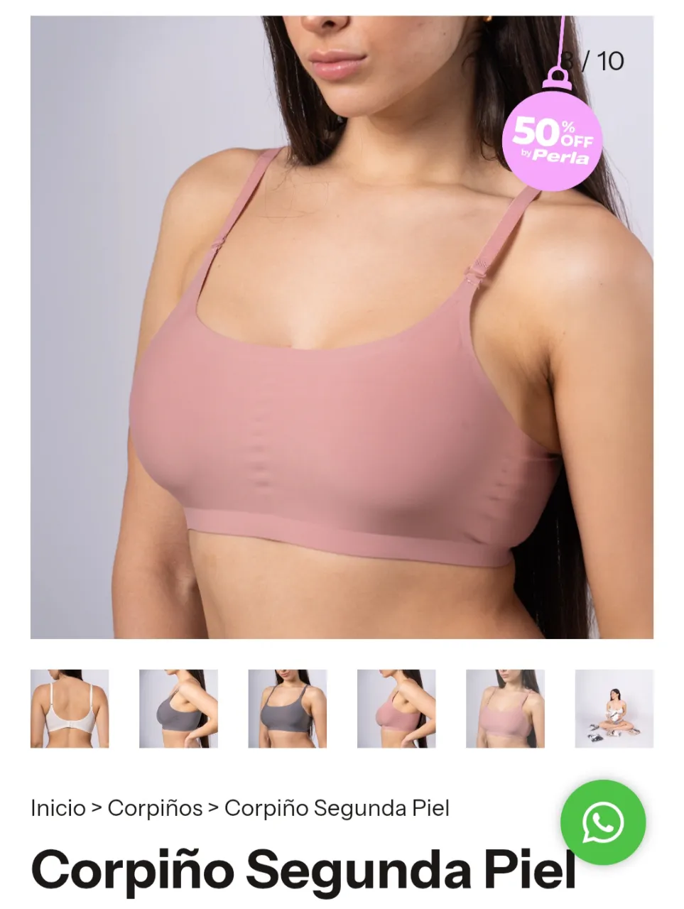 Corpiño Perla - Vista 6