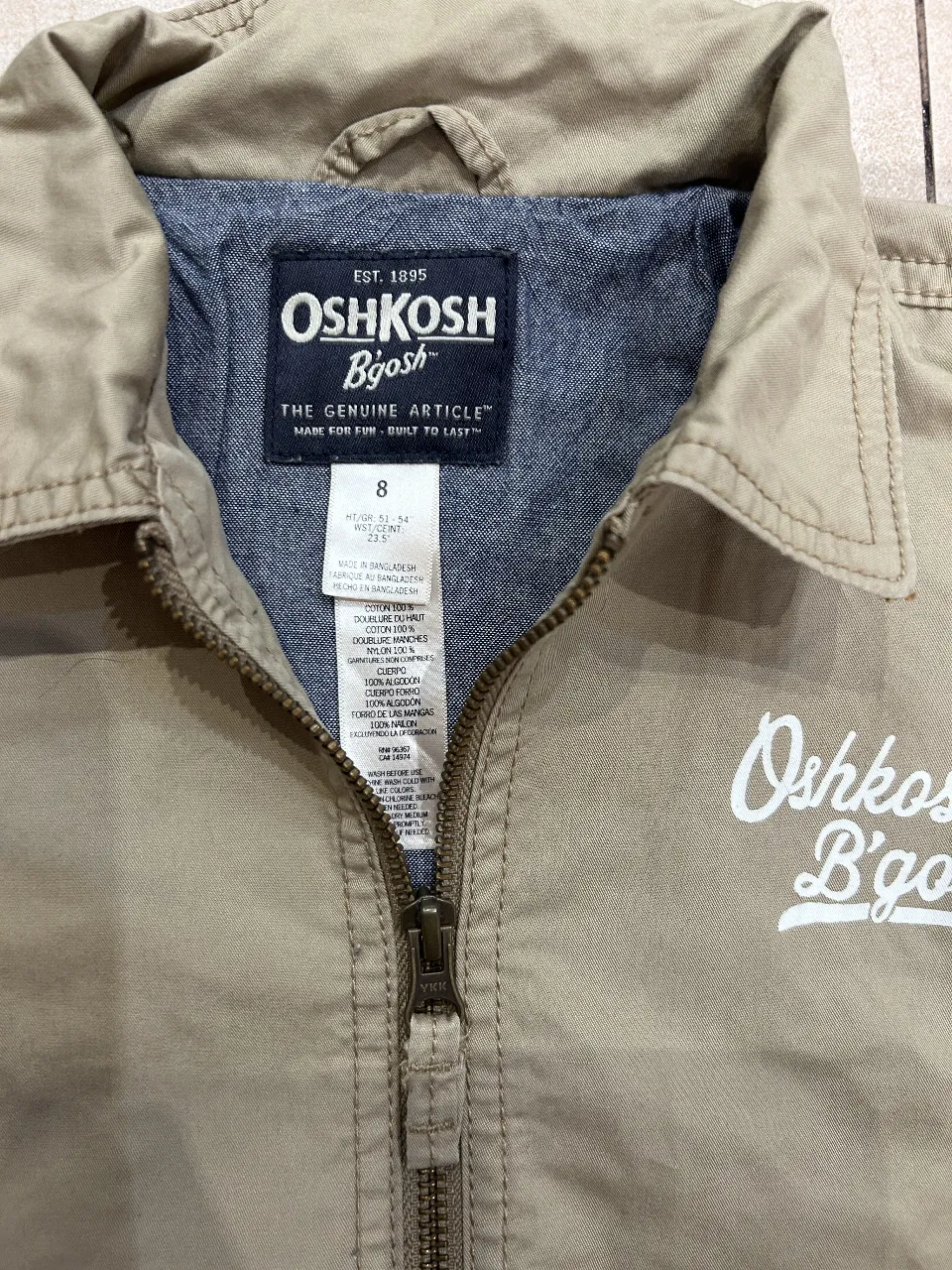 Campera bomber Oshkosh - imagen 2