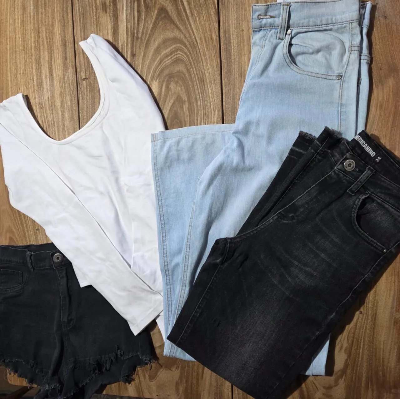 Short Rebel denim - imagen 3