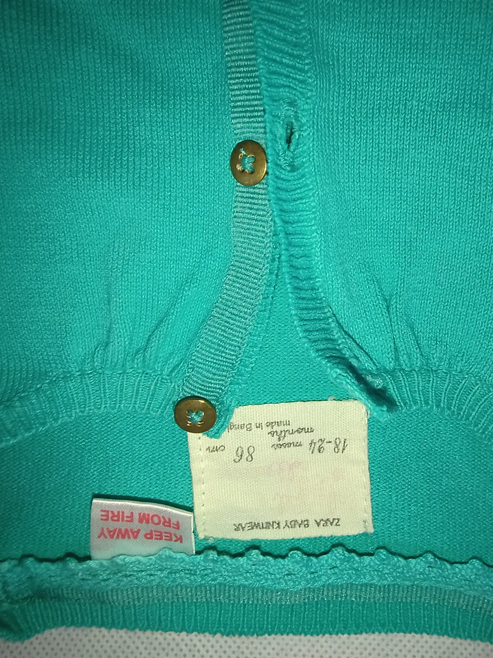 Sweater de cuello redondo Zara Baby - imagen 3