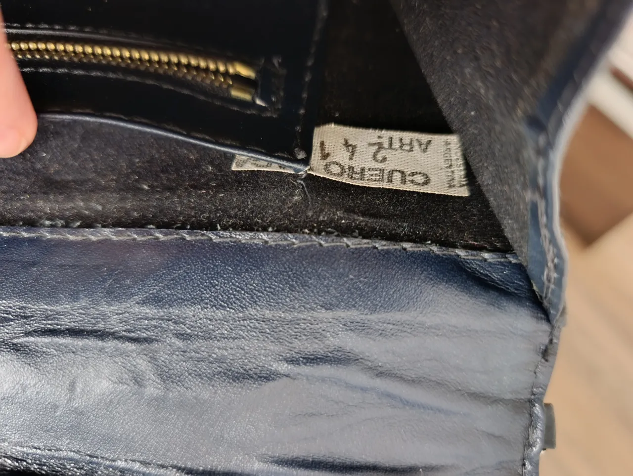 Cartera Cuero argentino - imagen 3