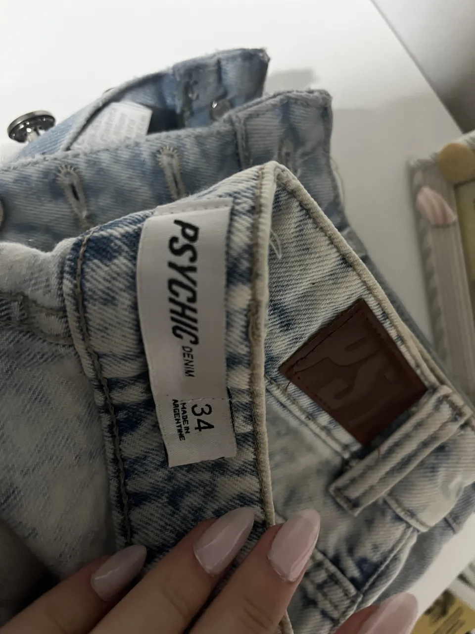 Short PSYCHIC DENIM - imagen 3