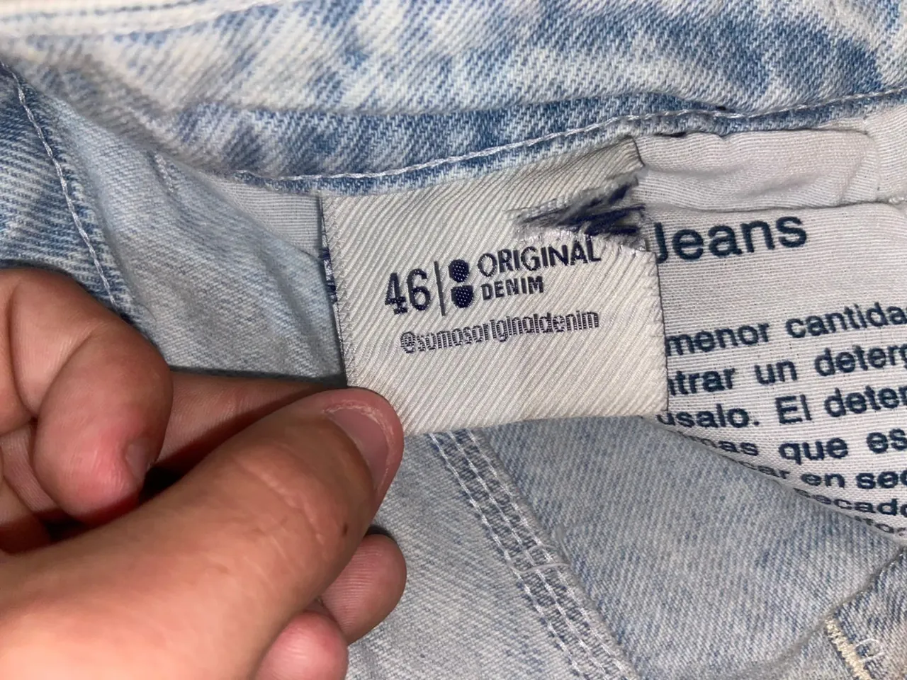 Jean Original denim - Vista 3