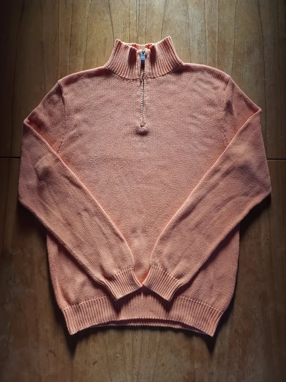 Sweater De Hilo Polo Ralph Lauren Salmon ( Talle M )

Medidas 
Axila A Axila: 54cm
Hombros: 47cm
Largo: 67cm
Mangas: 67cm