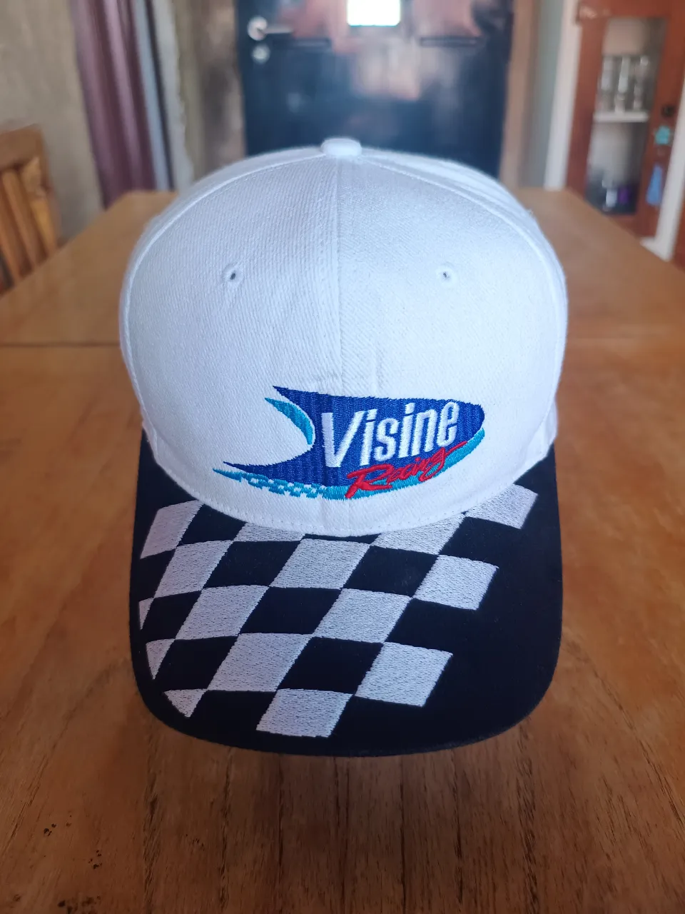 Gorra NASCAR Visine Racing Matt Kenseth Vintage Blanca ( Snapback )