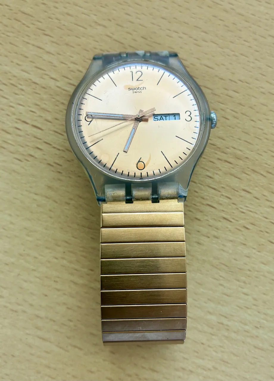 Reloj Swatch miniatura 4