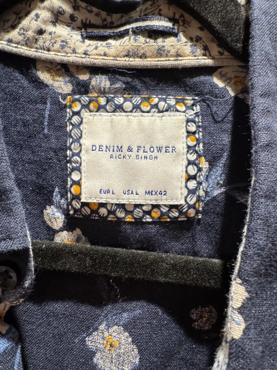 Camisa Denim & flowers - imagen 2
