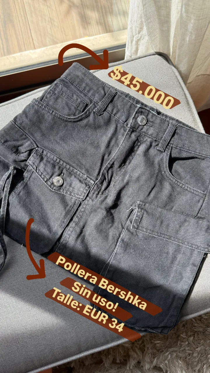 Pollera Bershka - imagen 1