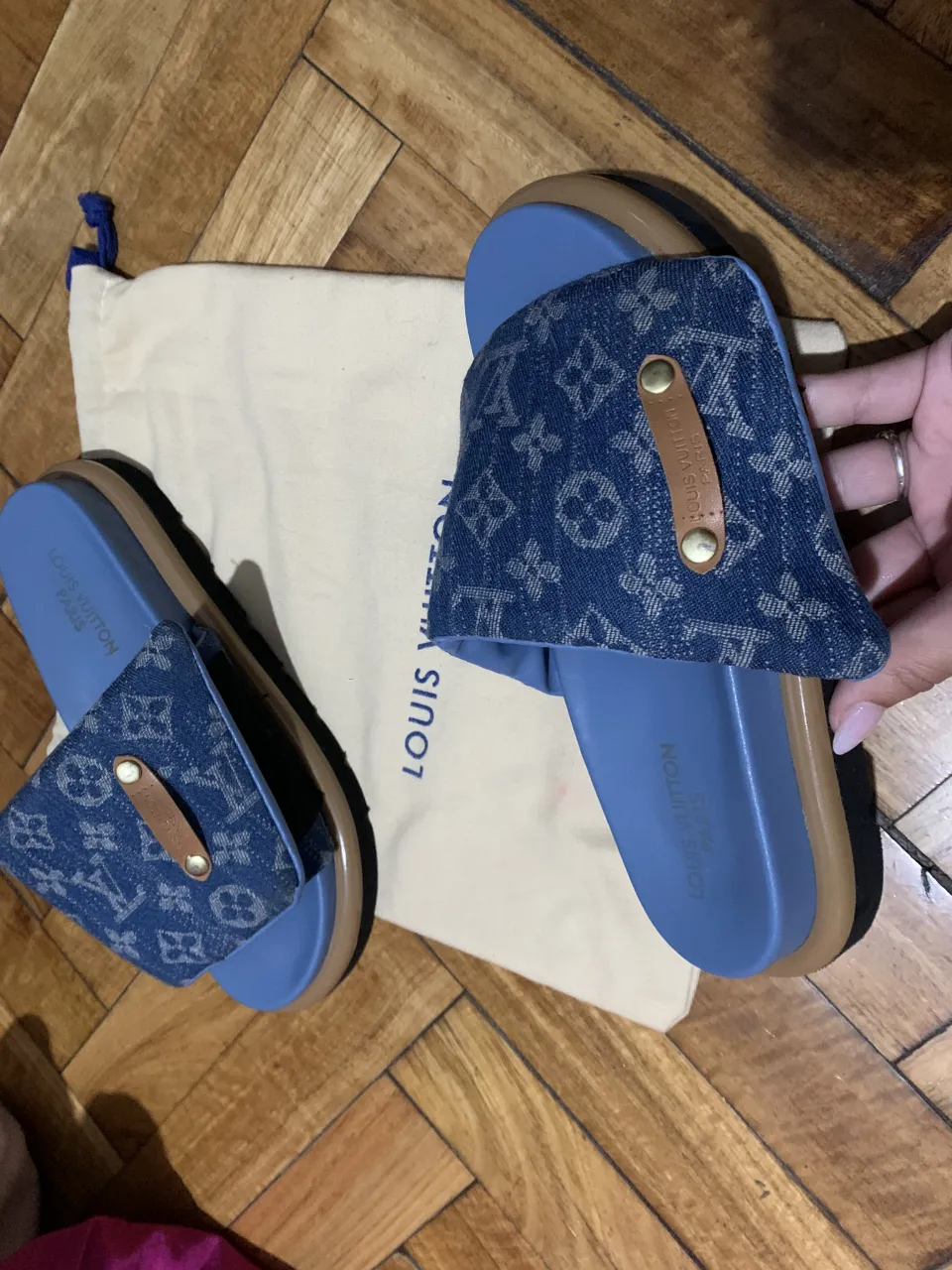 Ojotas Louis Vuitton - Vista 2