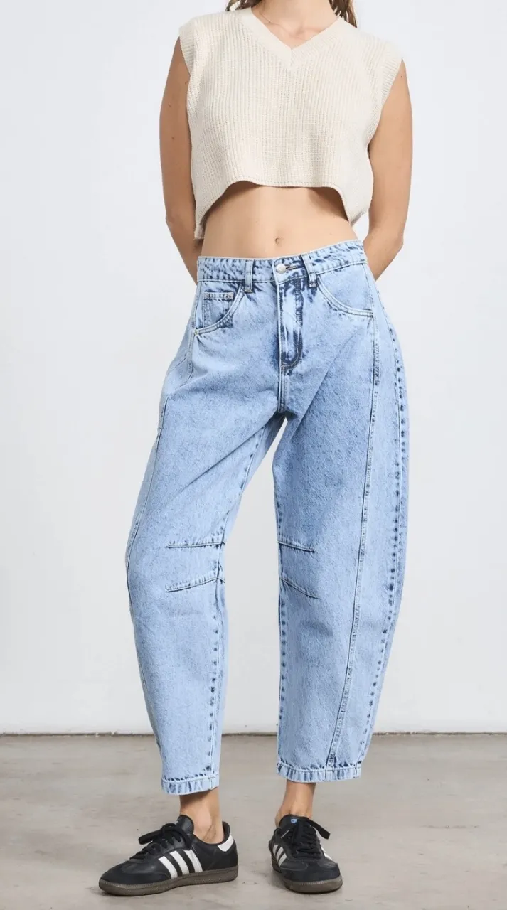 Jeans por los tobillos Katto woman - imagen 5