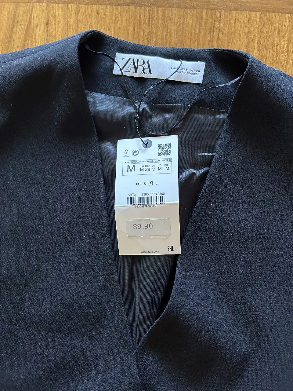 Chaleco Zara - Vista 2