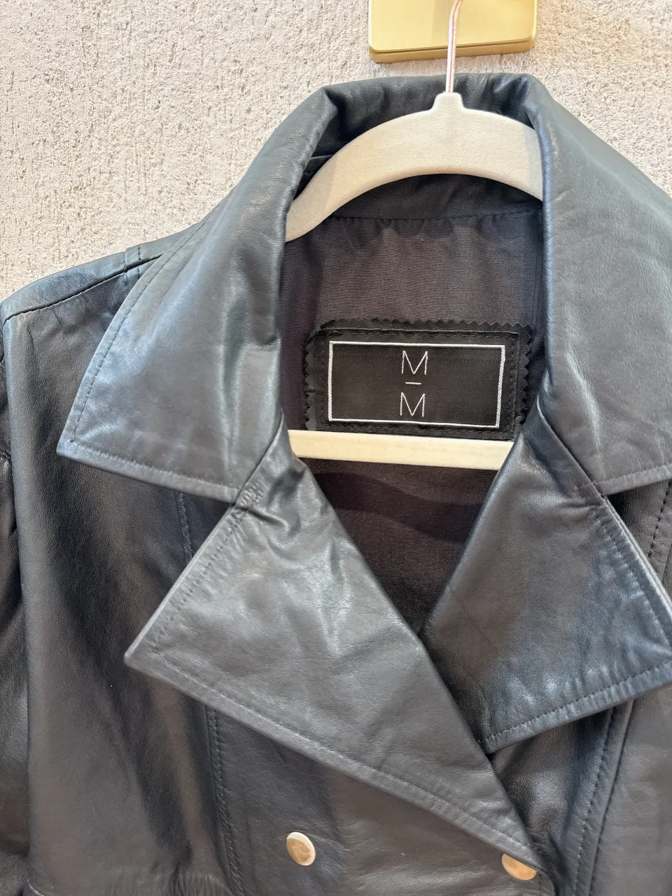 Campera M&m cuero - imagen 3