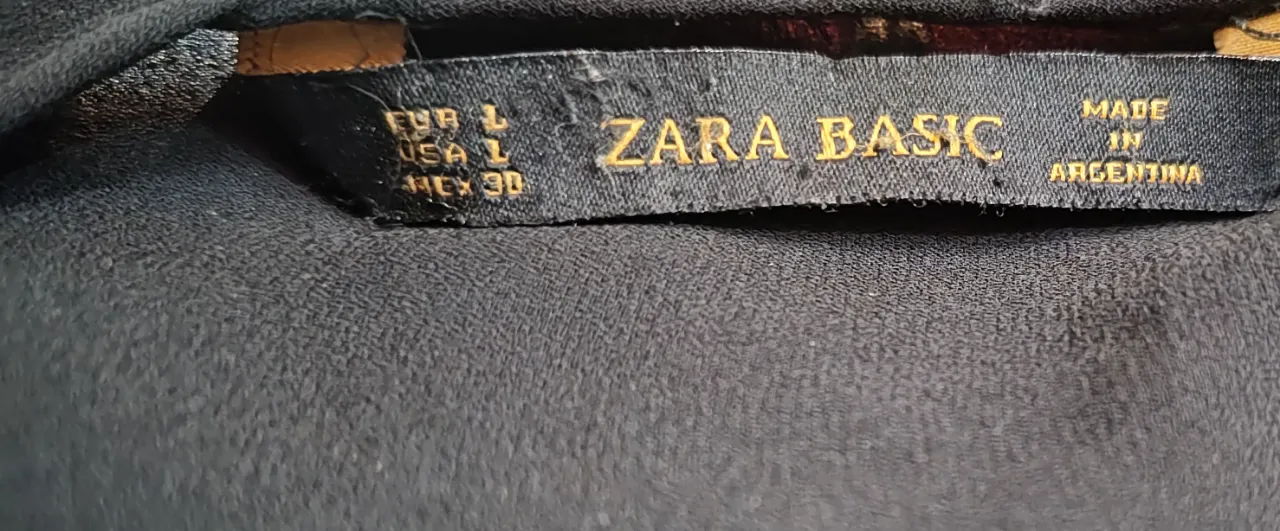 Camisa Zara Basic - imagen 3