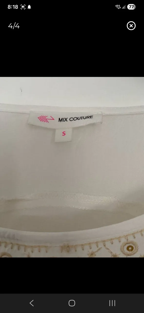 Blusa Mix couture - imagen 4
