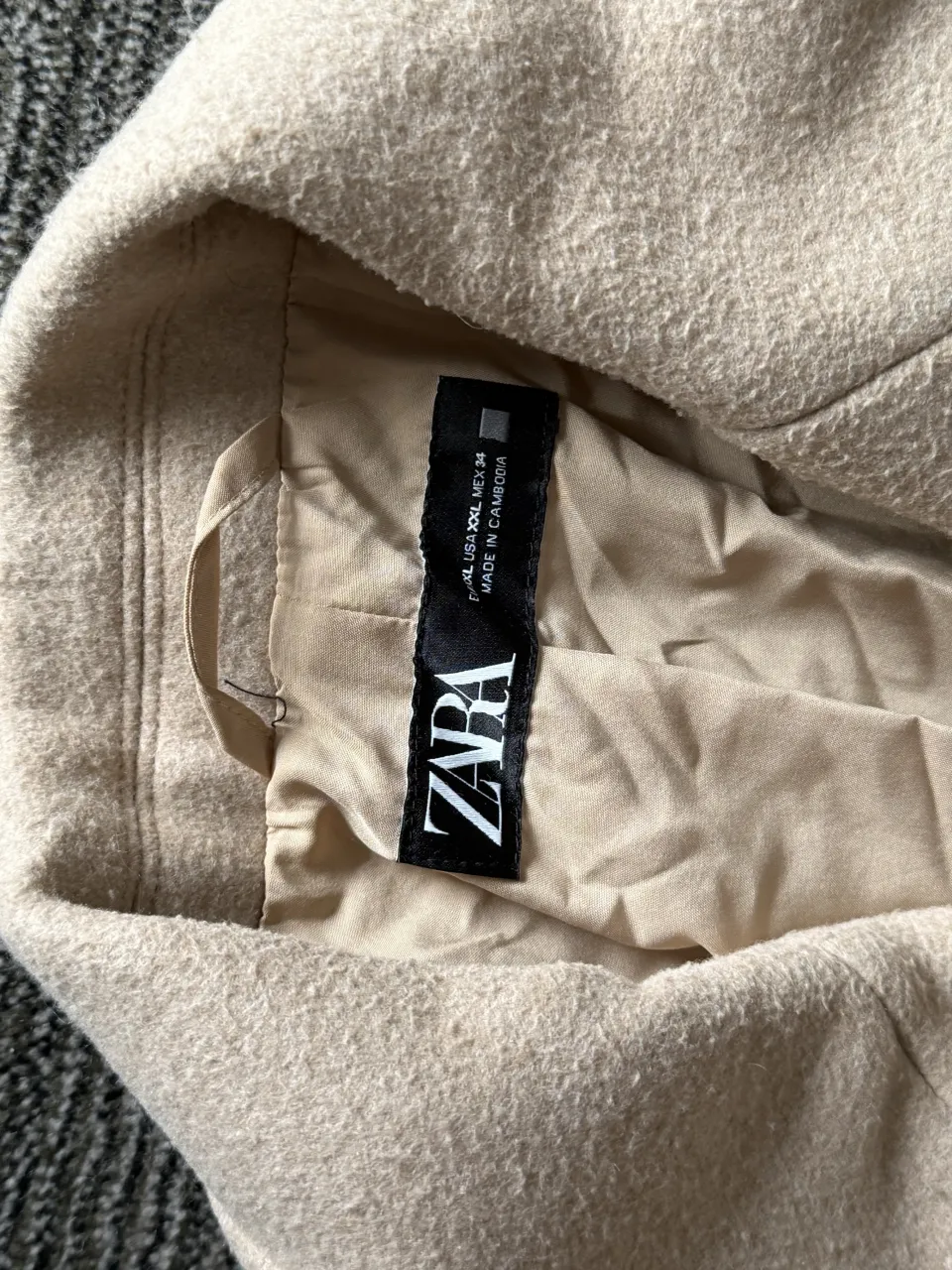 Tapado Zara - imagen 2
