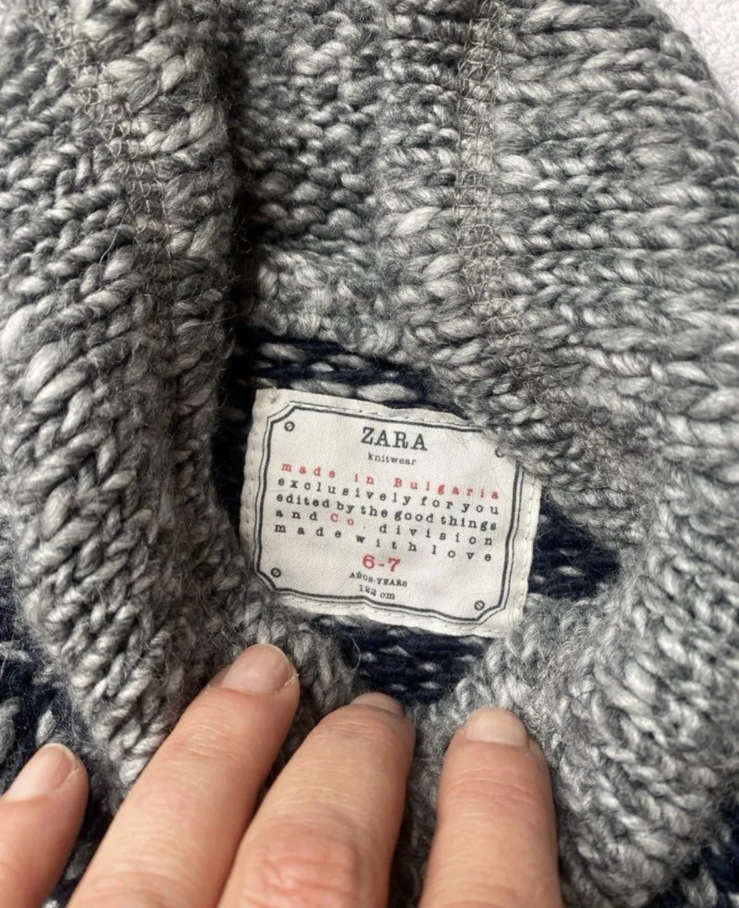 Sweater de cuello alto Zara miniatura 2