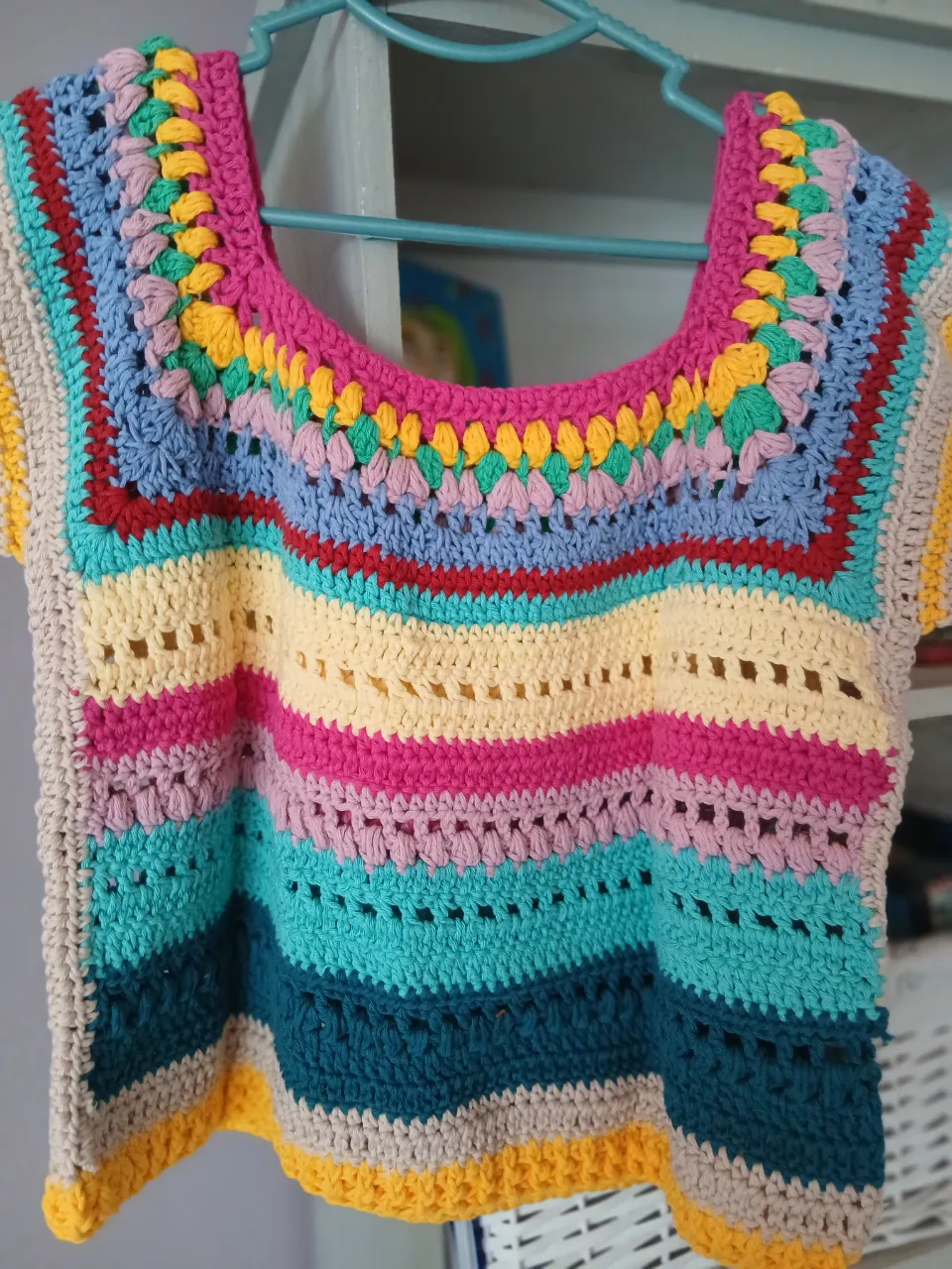 Musculosa Tejido a mano - imagen 2