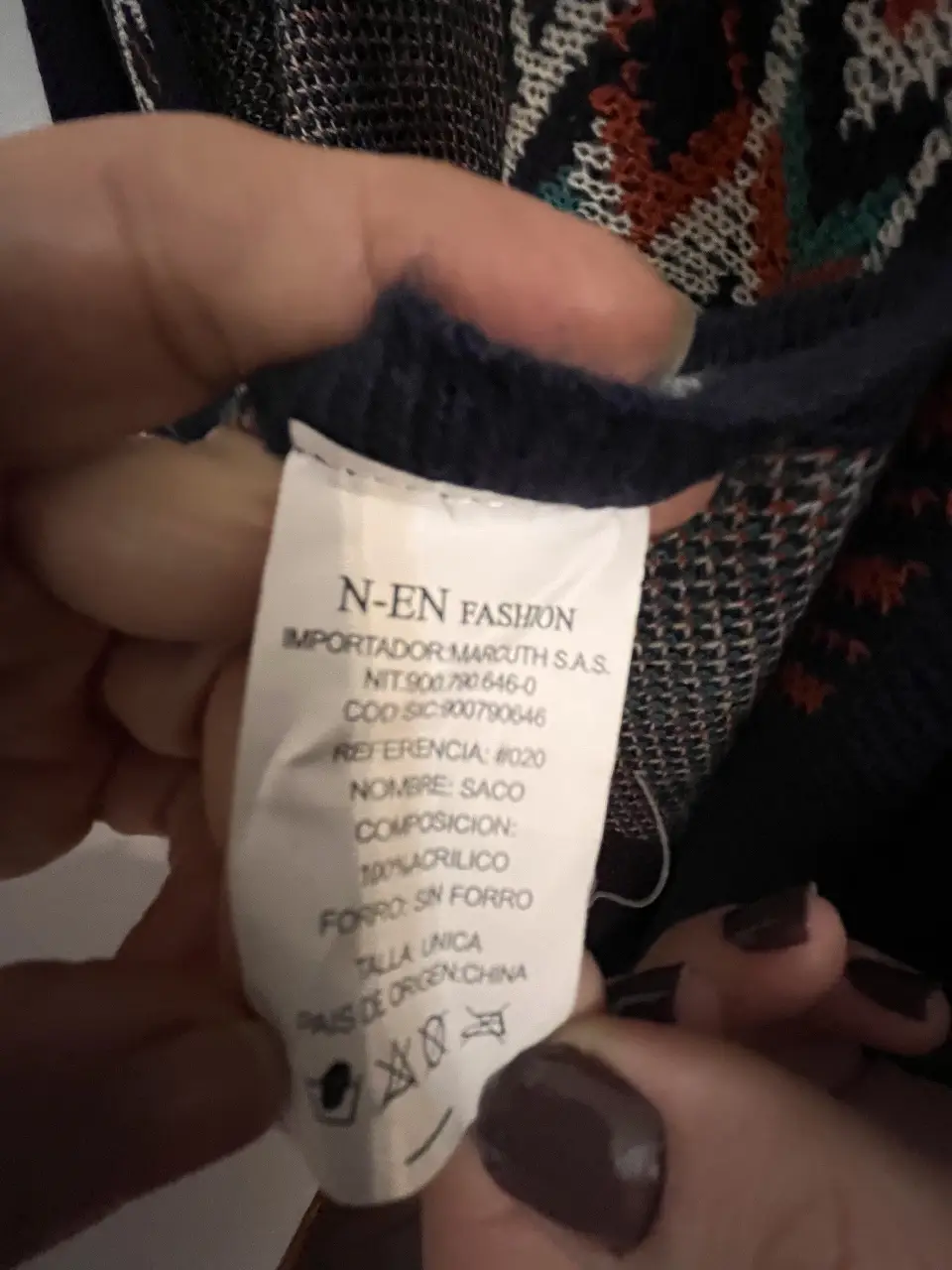 Poncho Sin marca - imagen 2