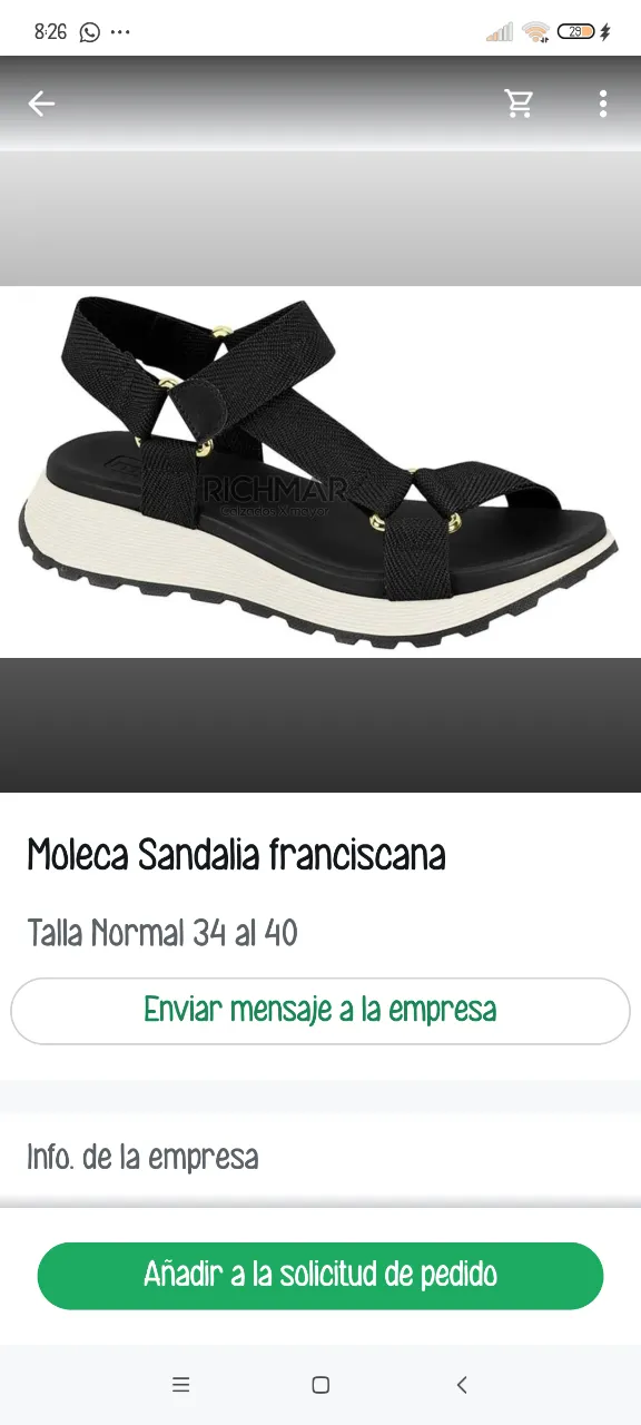 Sandalias Moleca - imagen 1