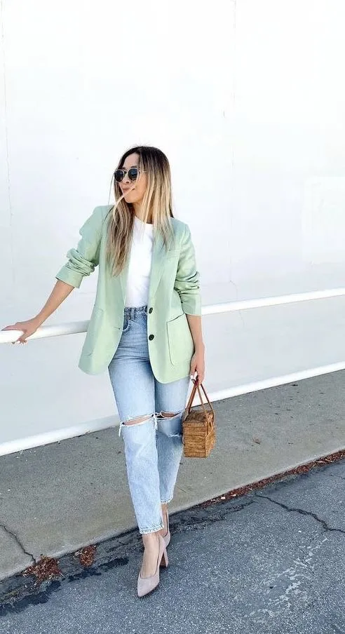 Blazer Zara Basic - imagen 5