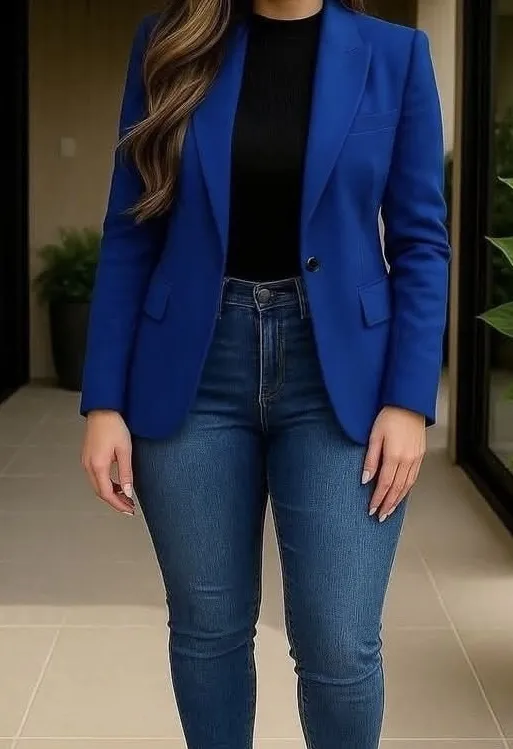 Blazer Zara Basic - imagen 7
