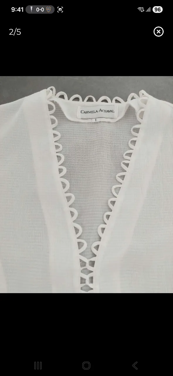 Blusa CARMELA ACHAVAL - imagen 2