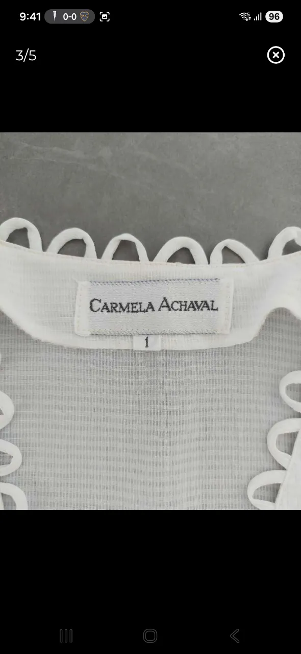 Blusa CARMELA ACHAVAL - imagen 3