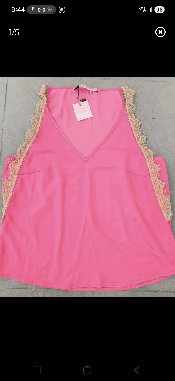 Musculosa Paula liarte - imagen 1