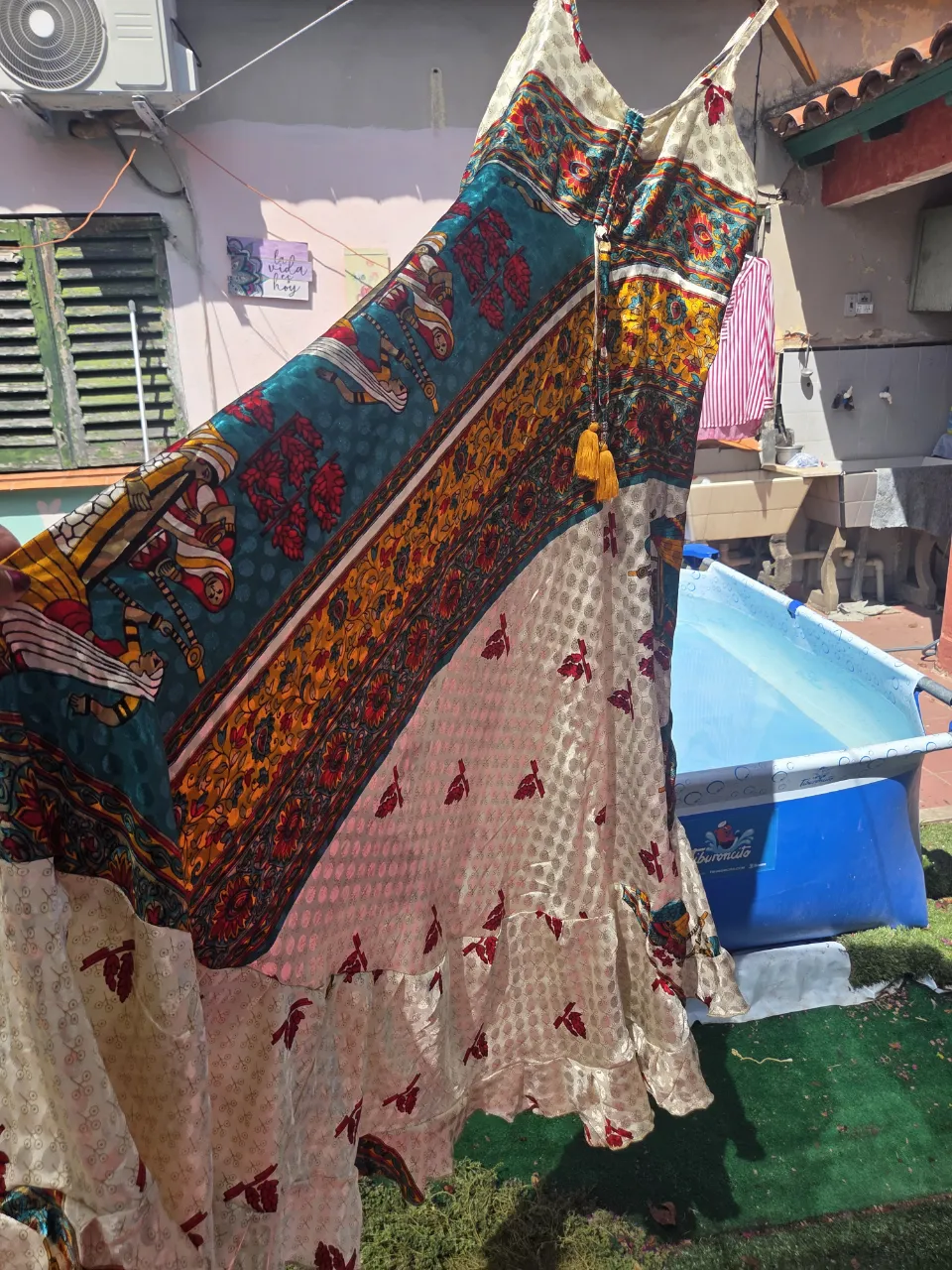 Vestido Seda de india - imagen 2