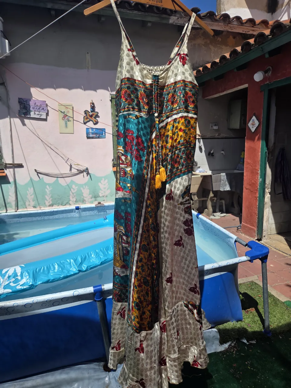 Vestido Seda de india - imagen 1