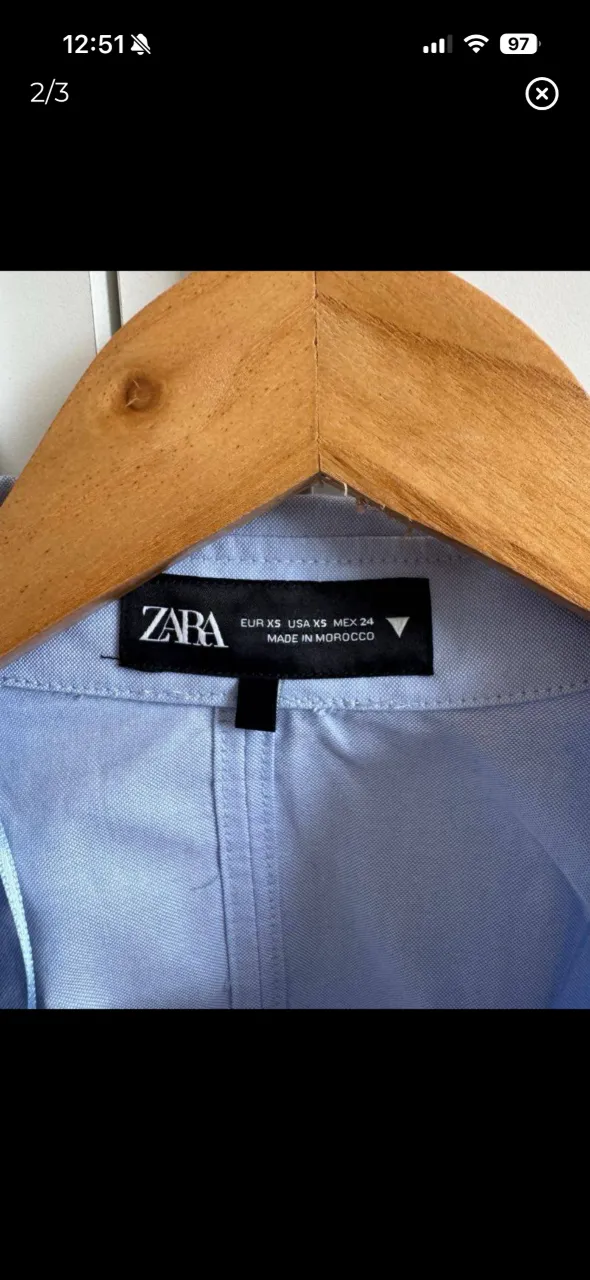Camisa Zara - Vista 2
