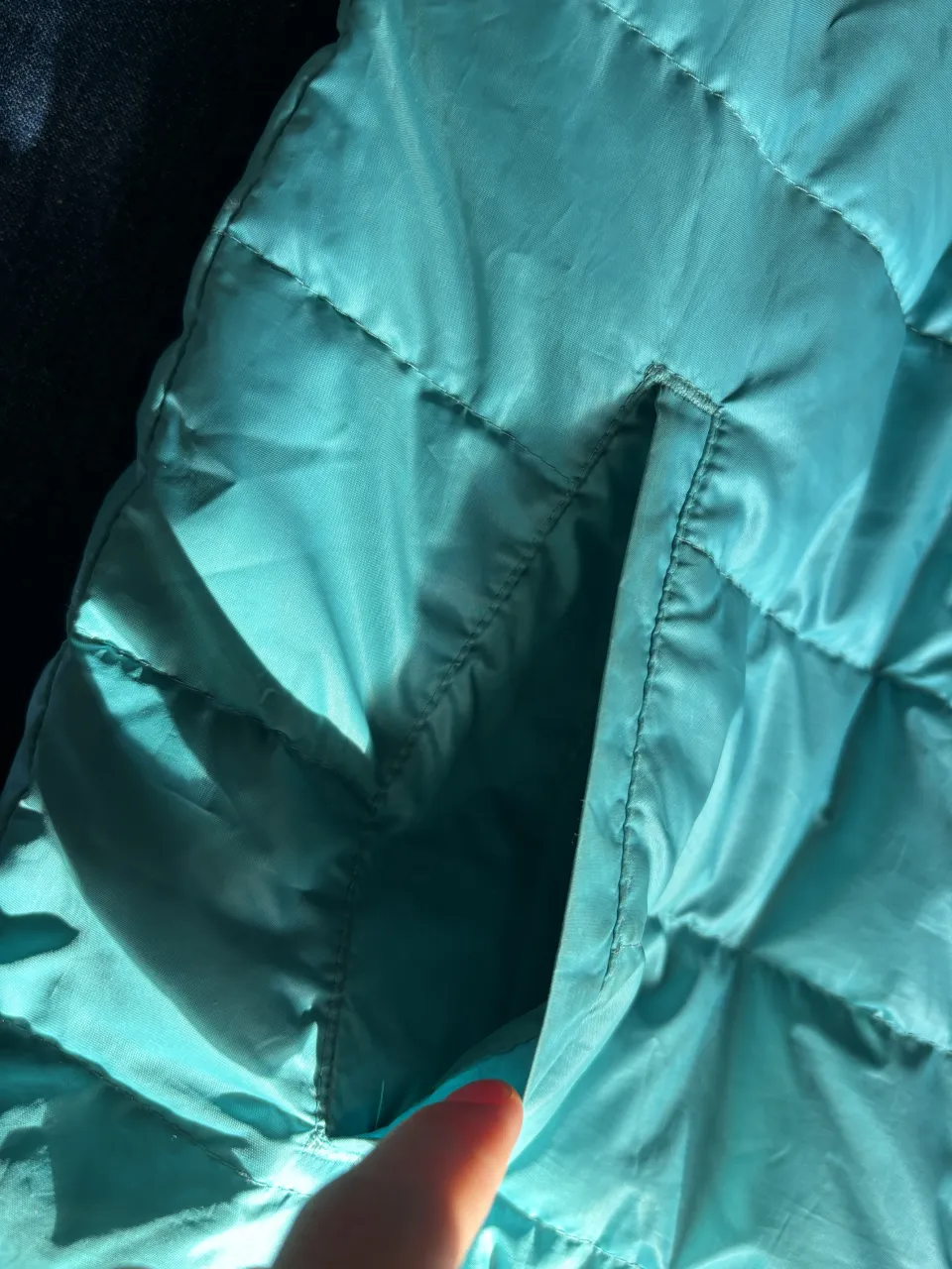 Campera de plumas Columbia miniatura 4