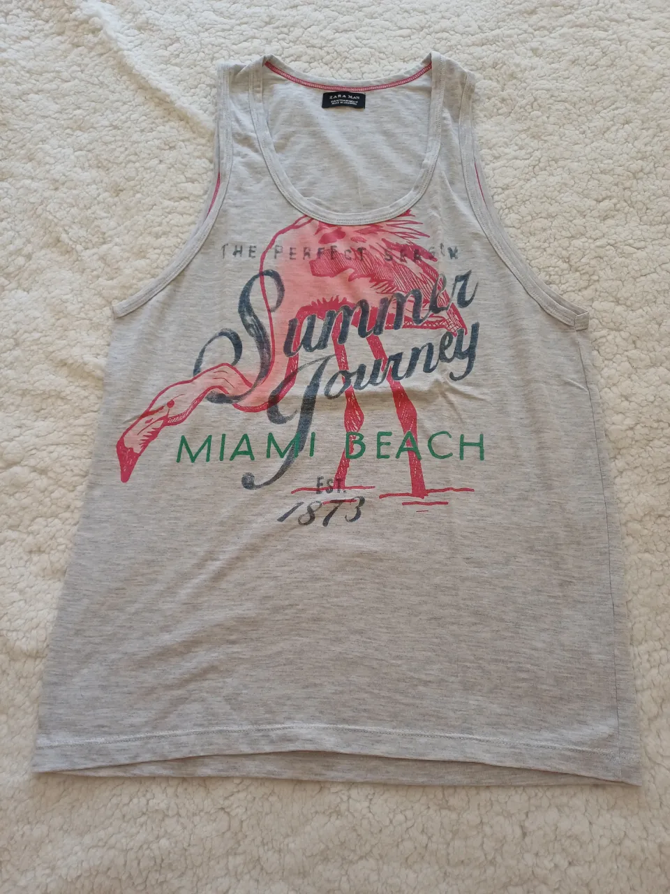 Musculosa Zara Man miniatura 2