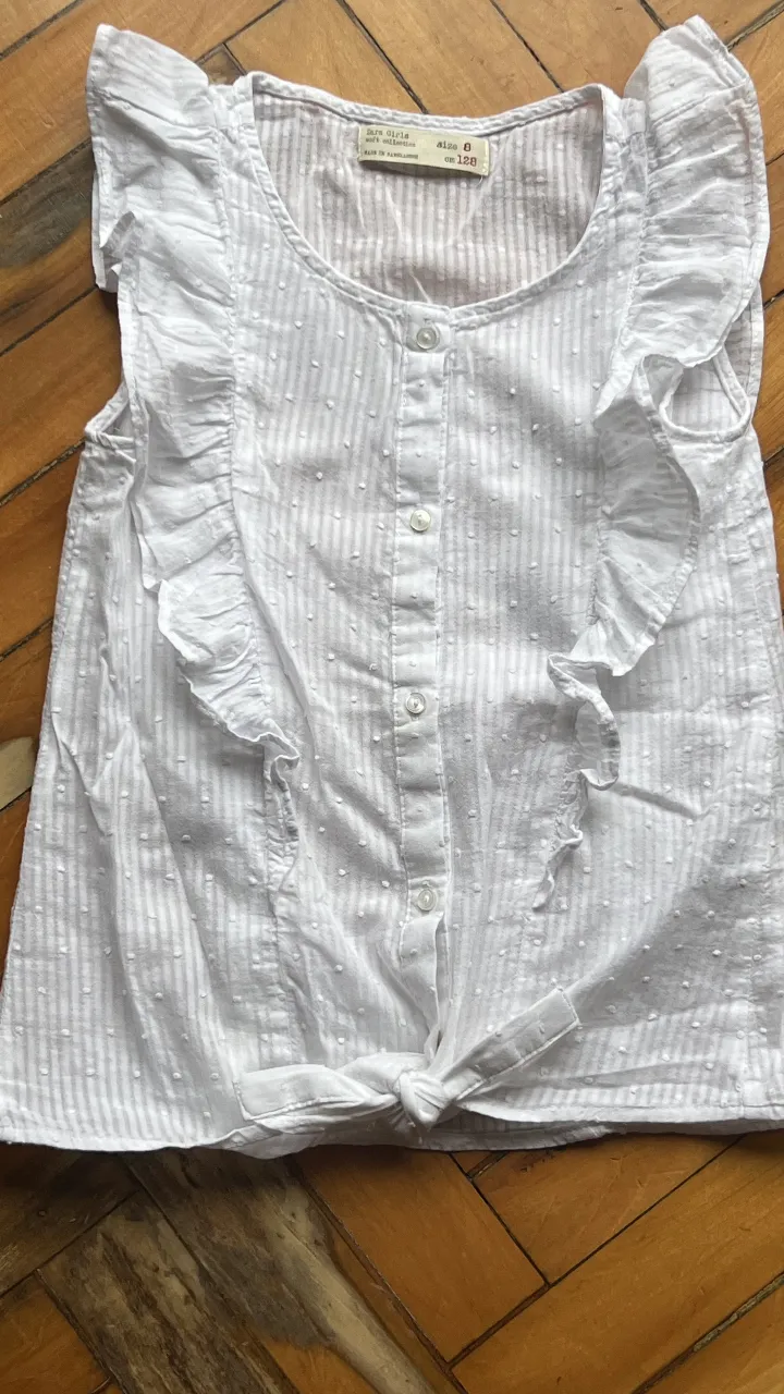 Camisa sin mangas Zara - imagen 5