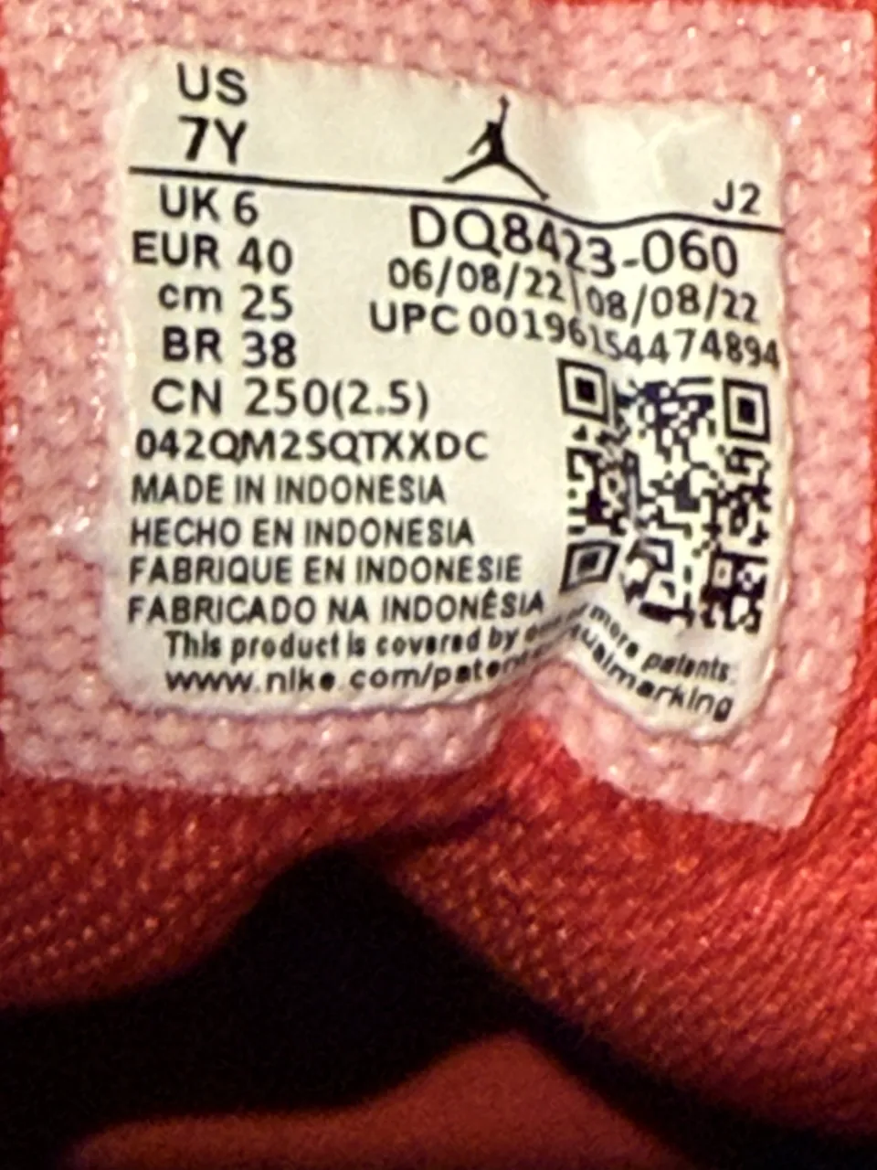 Zapatillas Jordan miniatura 5